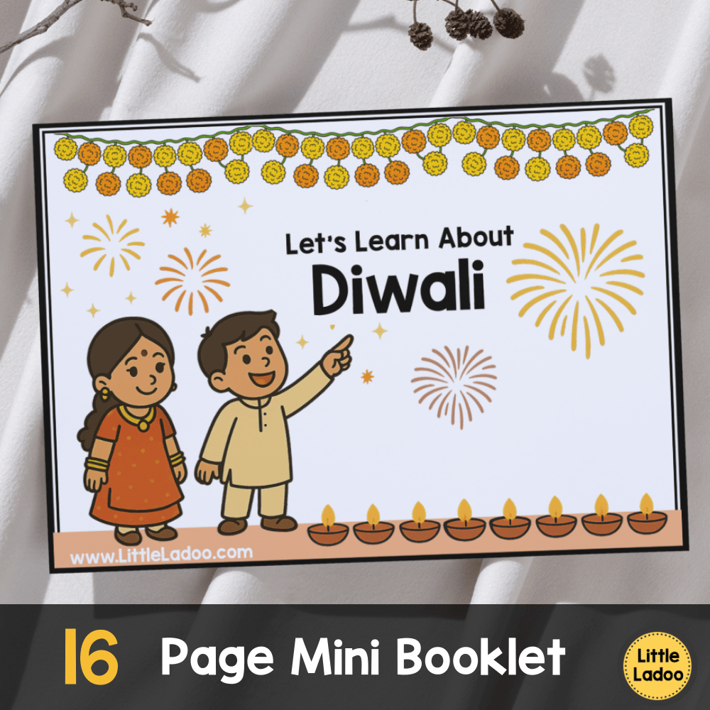 Diwali Mini Booklet + Worksheets
