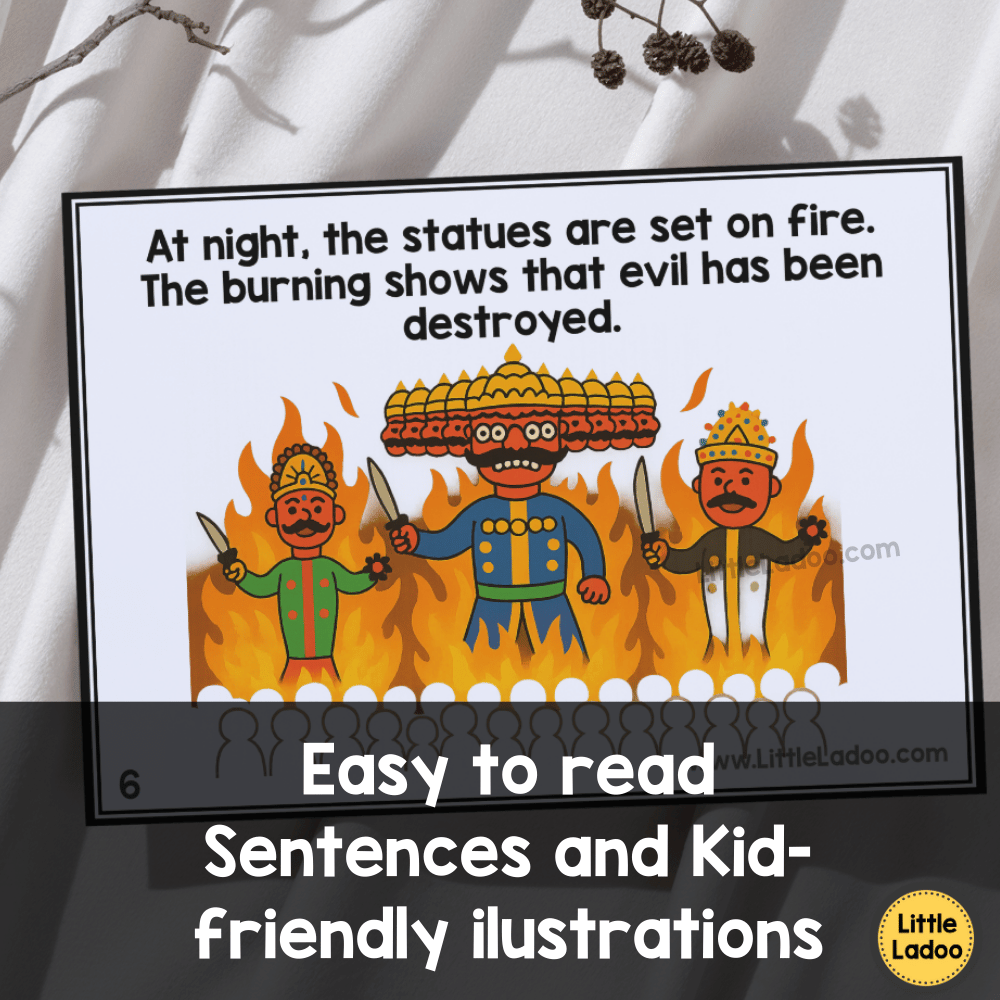 Dussehra Mini Booklet + Worksheets