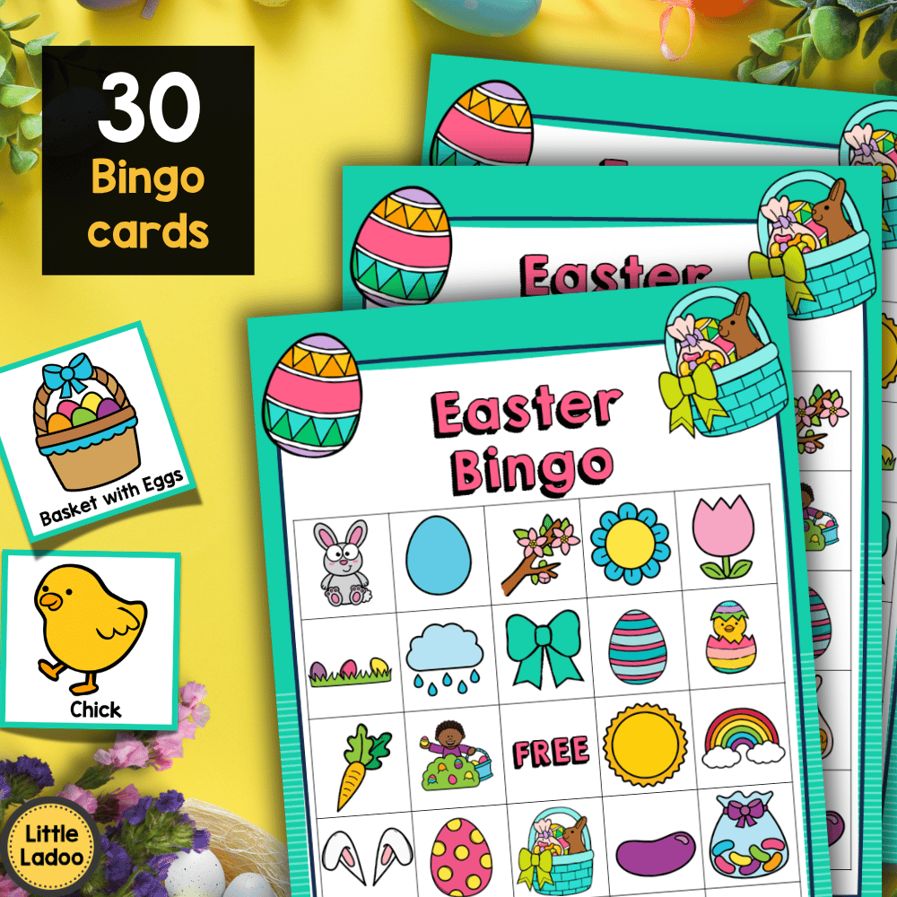 Easter Bingo Game Printable