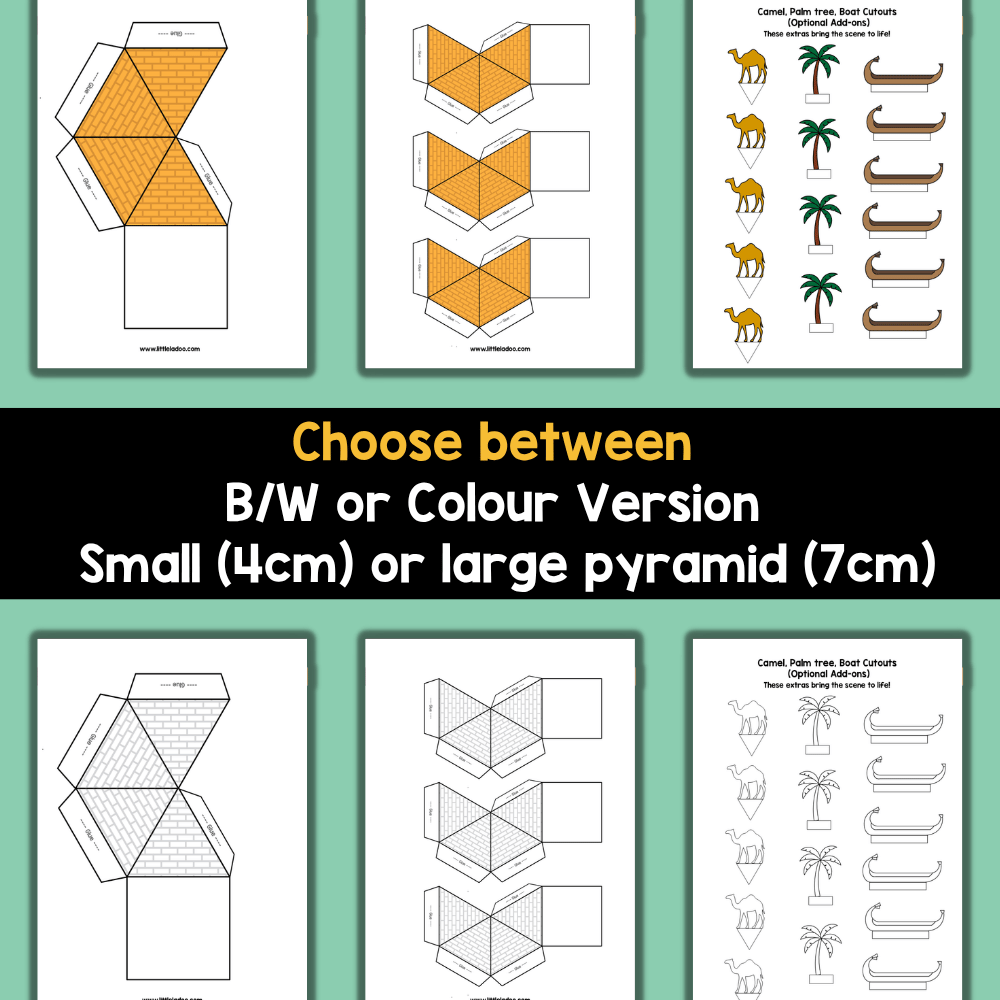 Egyptian Pyramid Craft