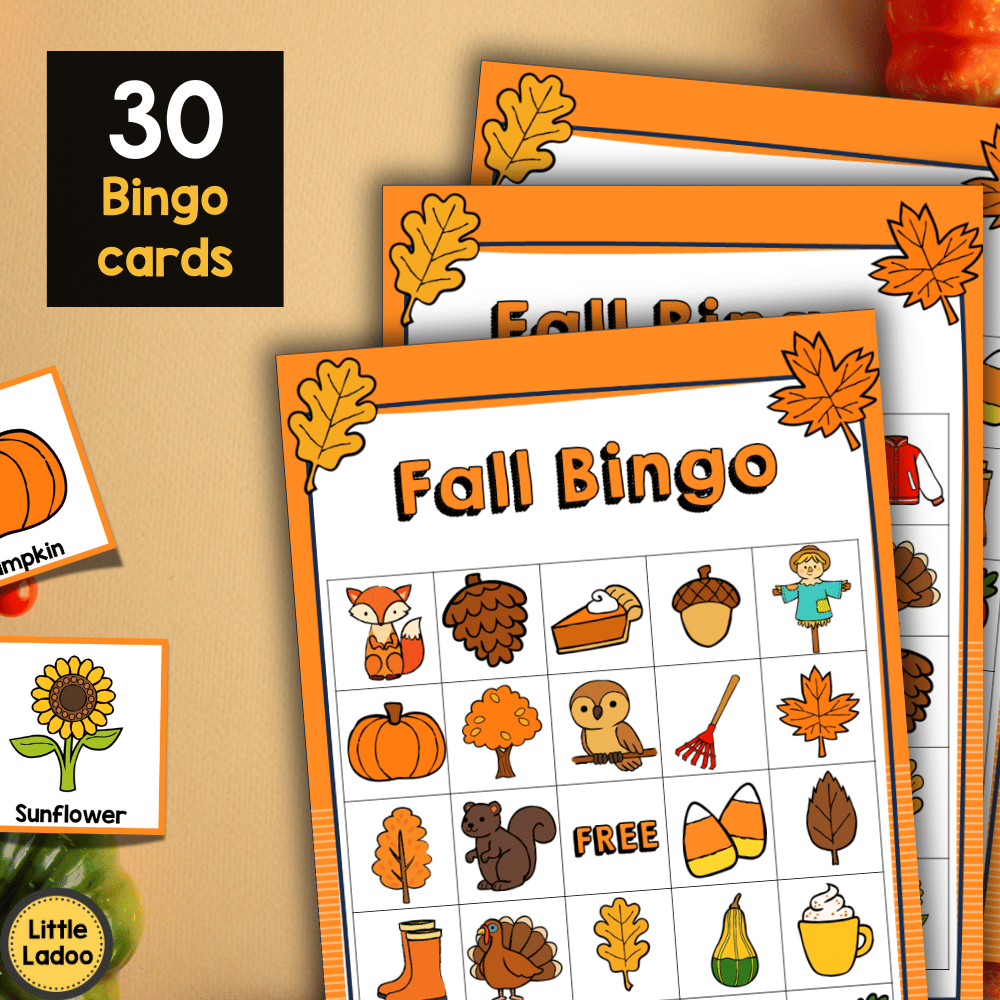 Fall Bingo Printable