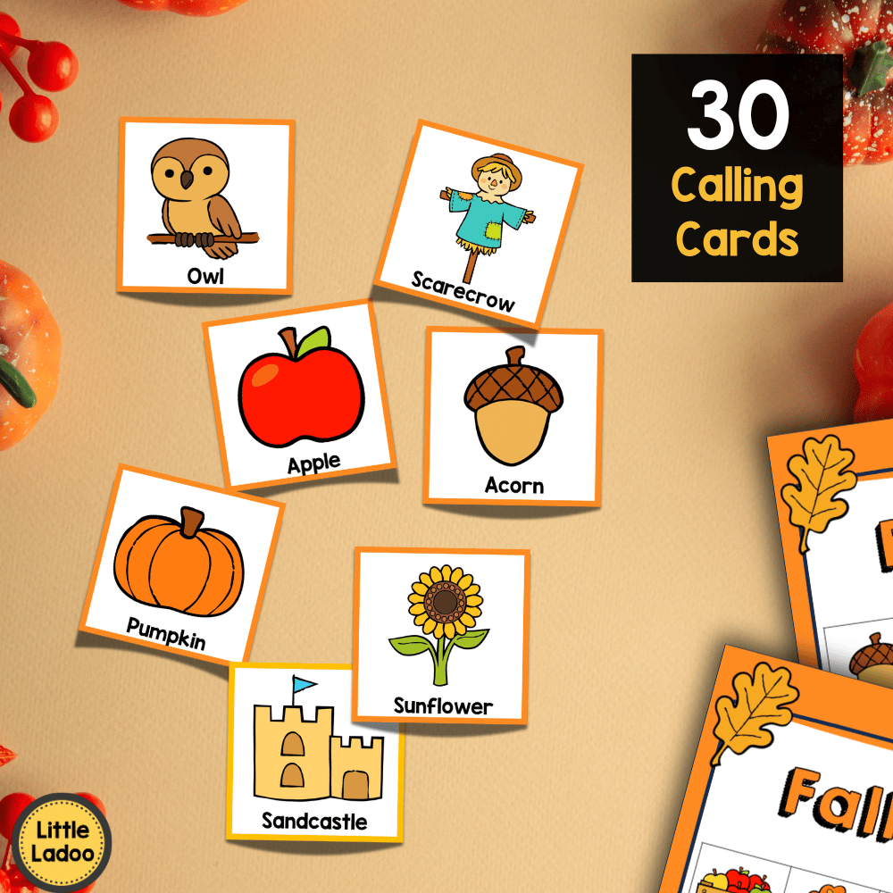 Fall Bingo Printable