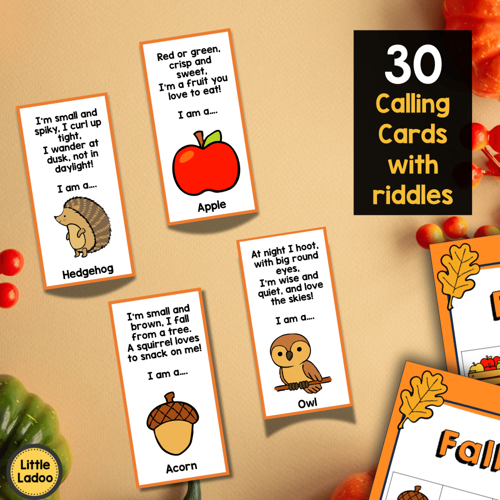 Fall Bingo Printable