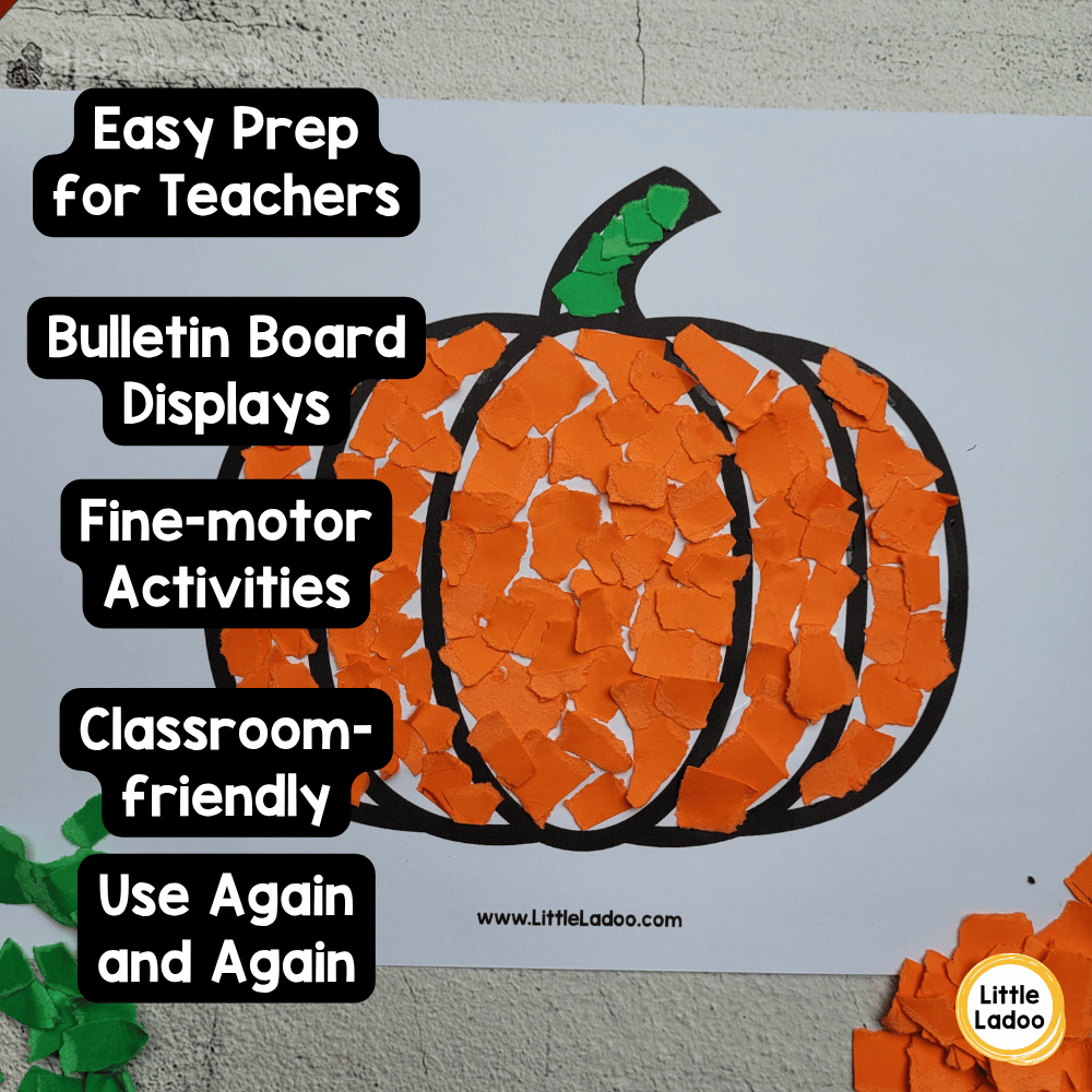 Fall Theme Craft Templates | 10 Printable Autumn Outlines for Preschool
