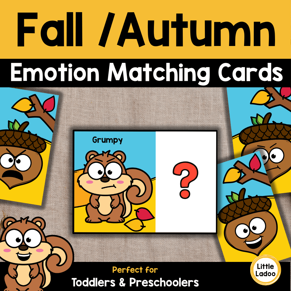 Fall Emotions Matching Activity