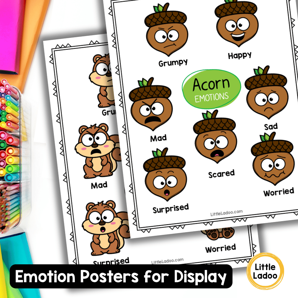 Fall Emotions Matching Activity