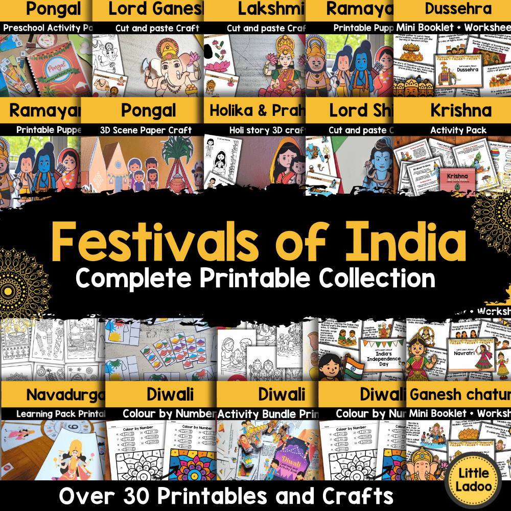 Indian Festival Printables - Master Bundle