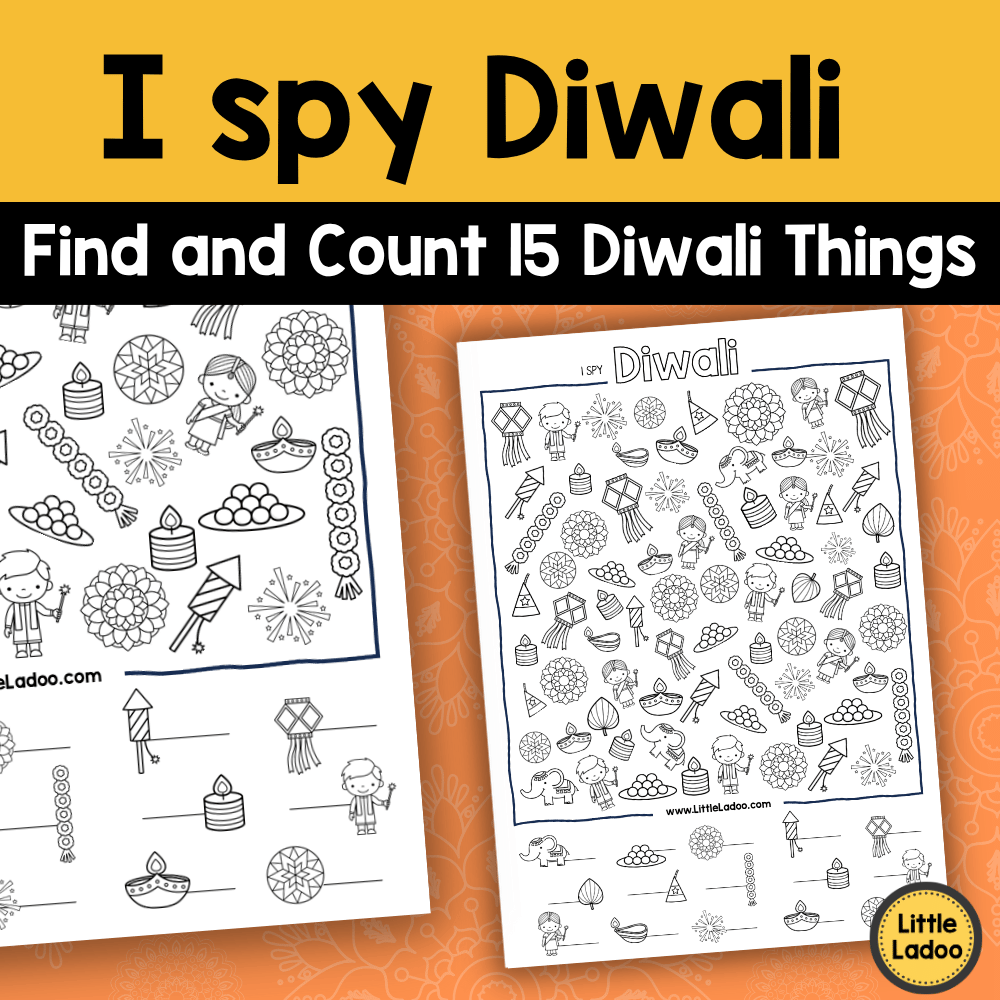 I spy Diwali Printable