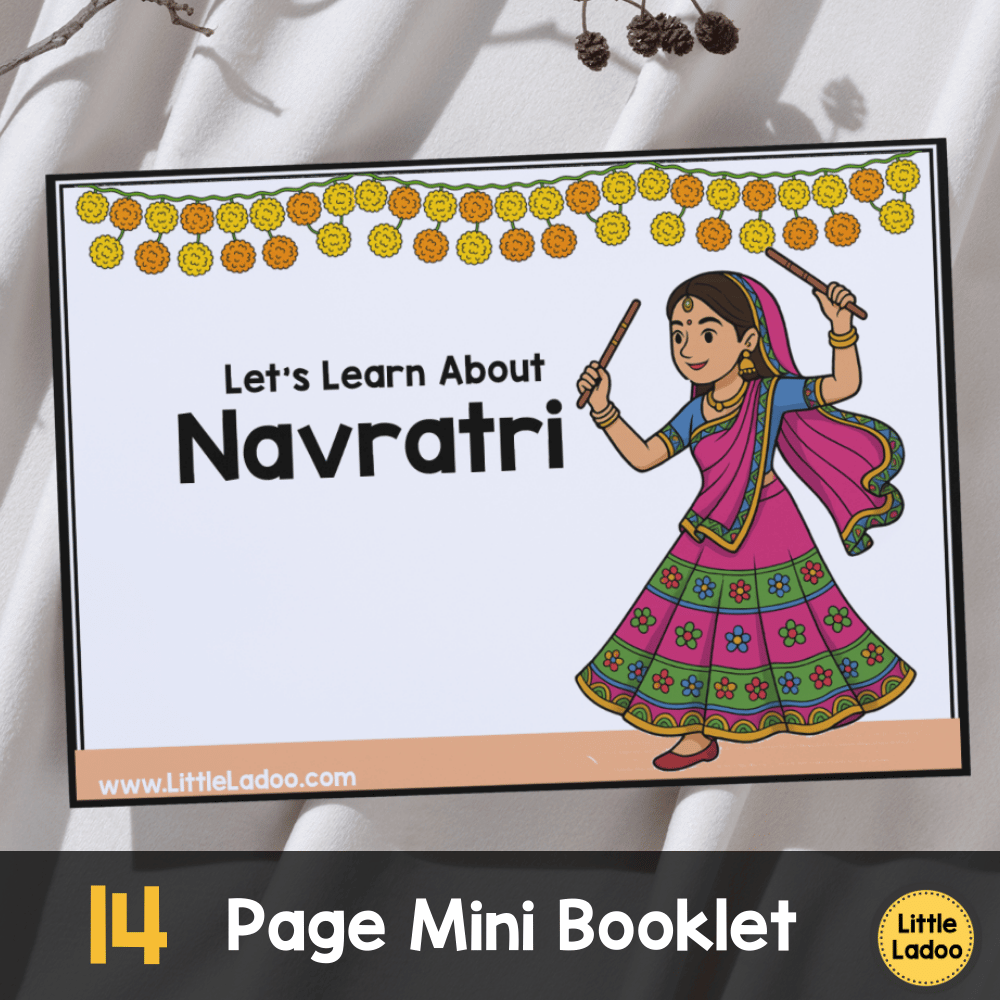 Navratri Mini Booklet + Worksheets