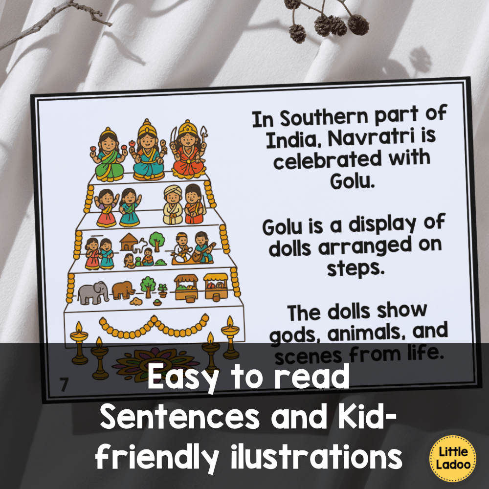 Navratri Mini Booklet + Worksheets