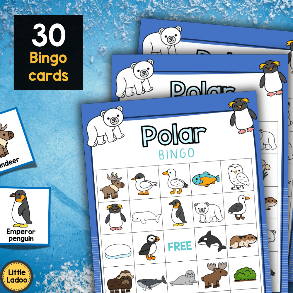 Polar Bingo Printable