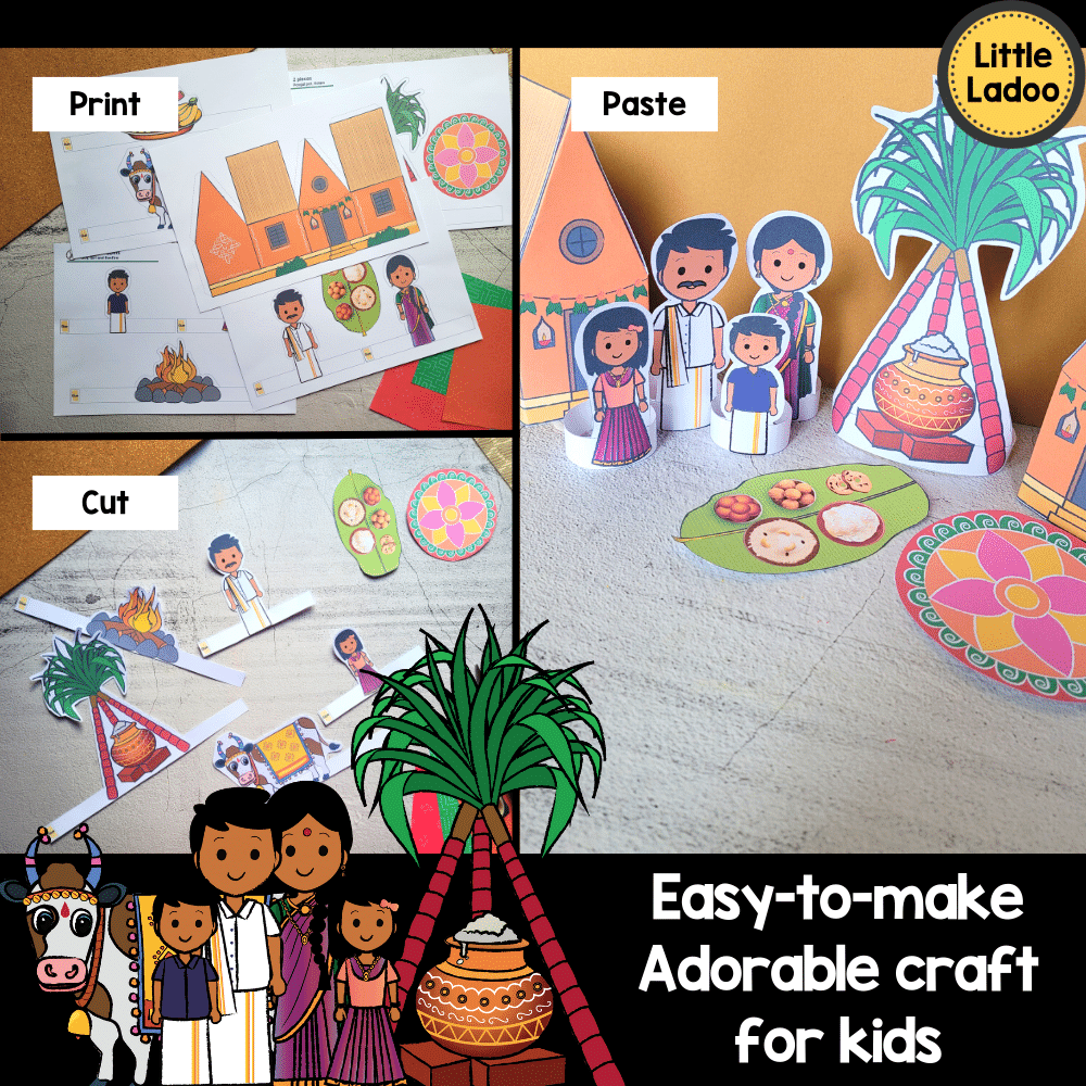 Pongal 3D Craft