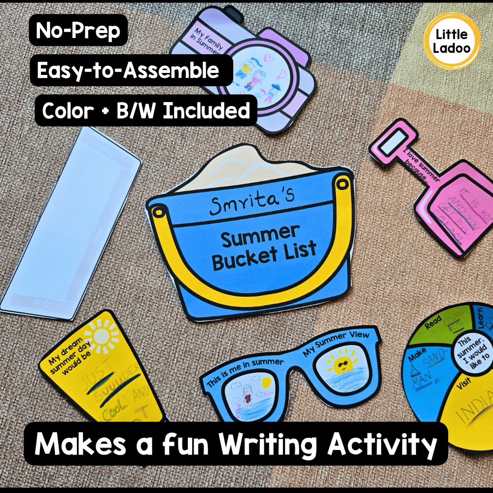 Summer Bucket List Writing Craft | End Of The Year Activities
