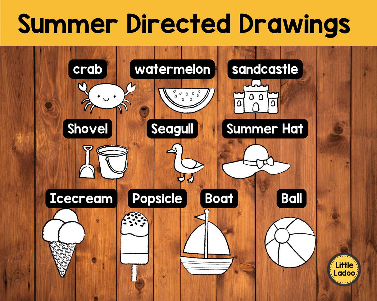 Summer Directed Drawings