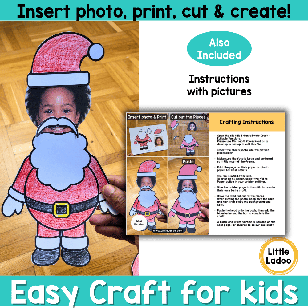 Santa Photo Craft