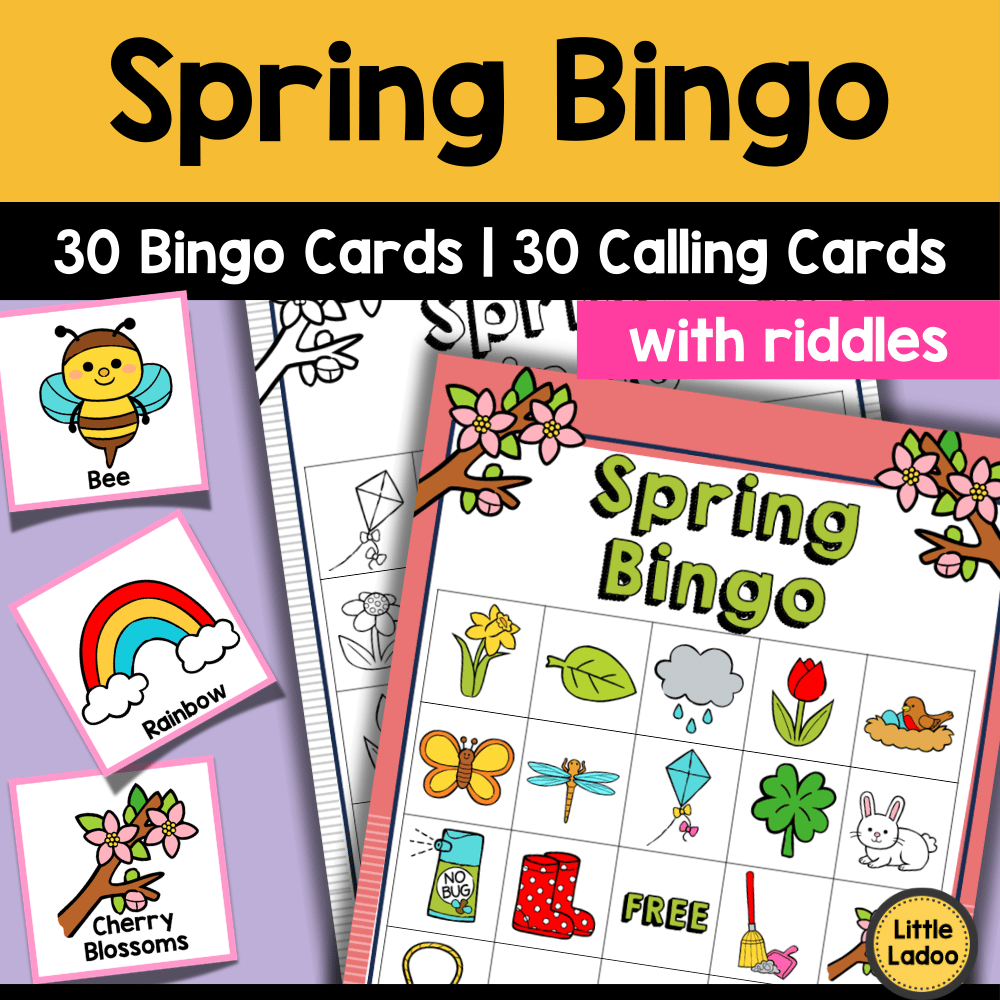 Spring Bingo Printable