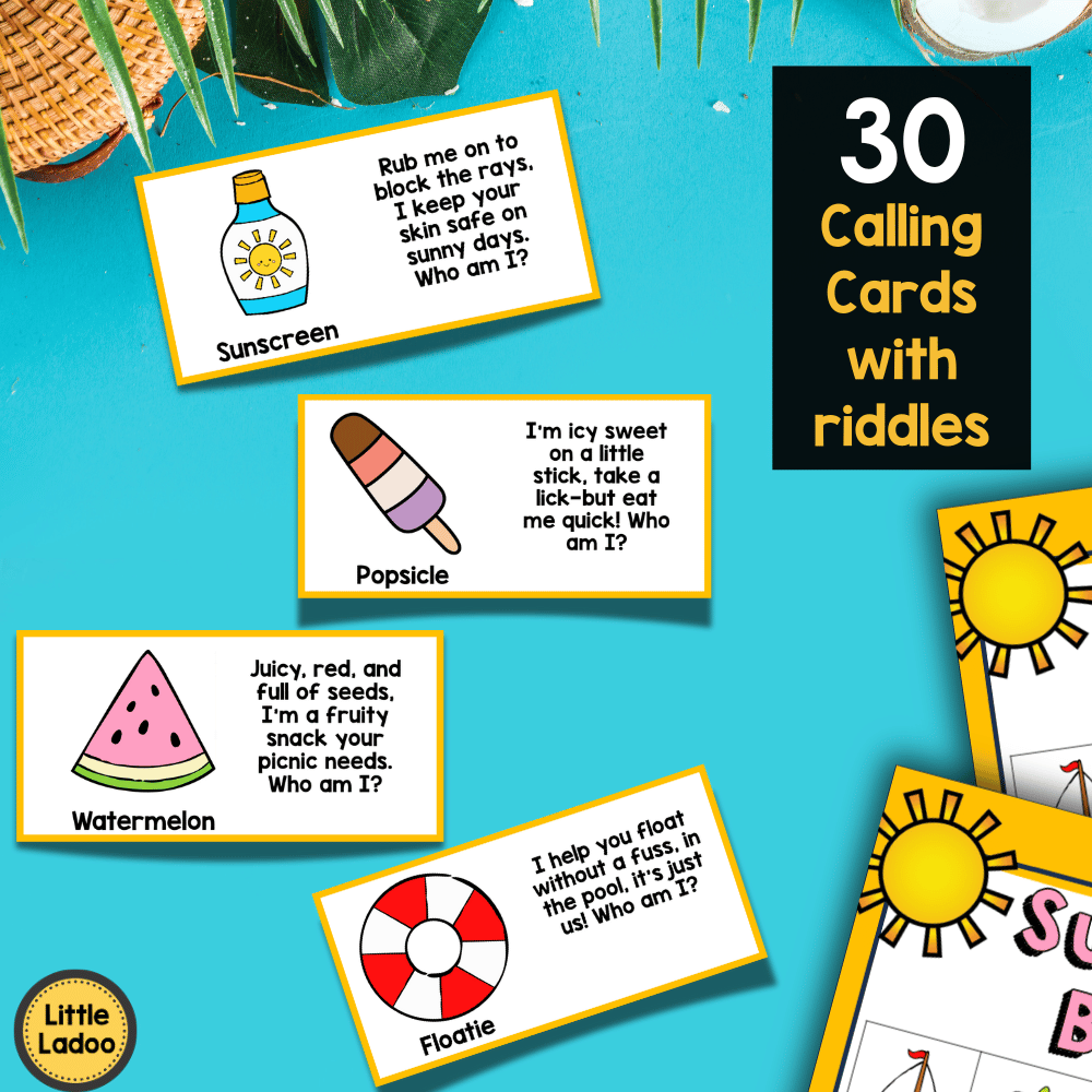 Summer Bingo Printable