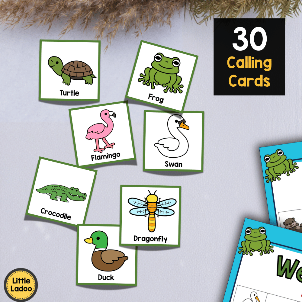 Wetland Bingo Printable