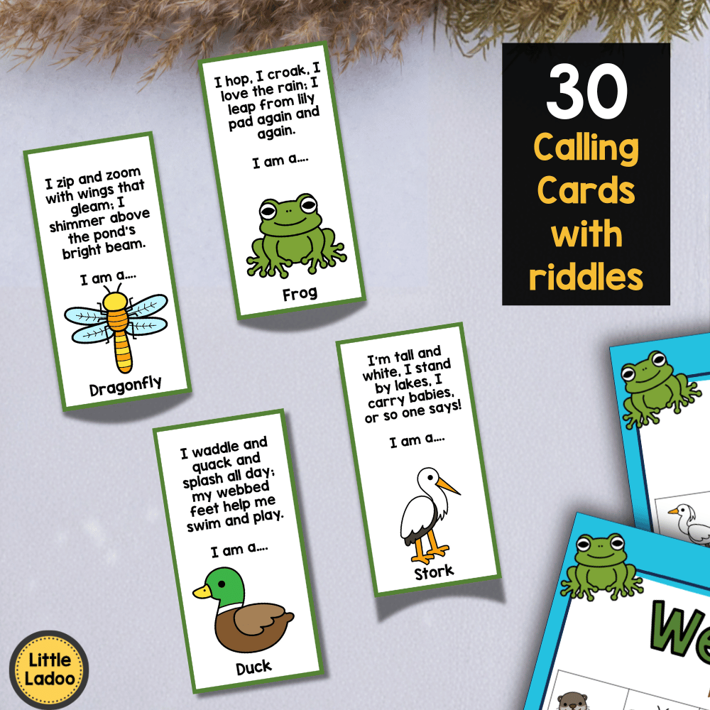 Wetland Bingo Printable