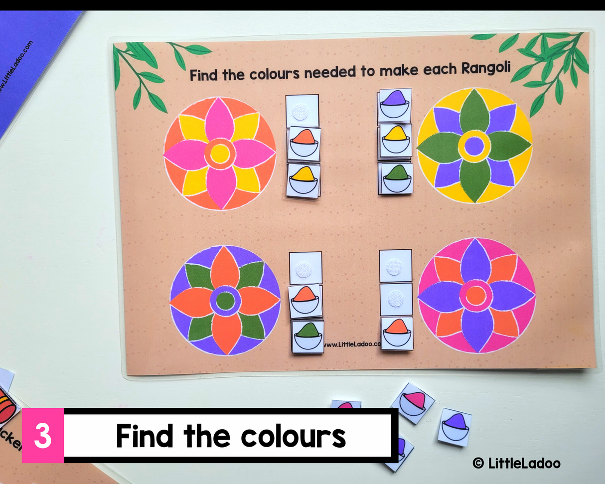 Diwali Busy Book {11 Activities }