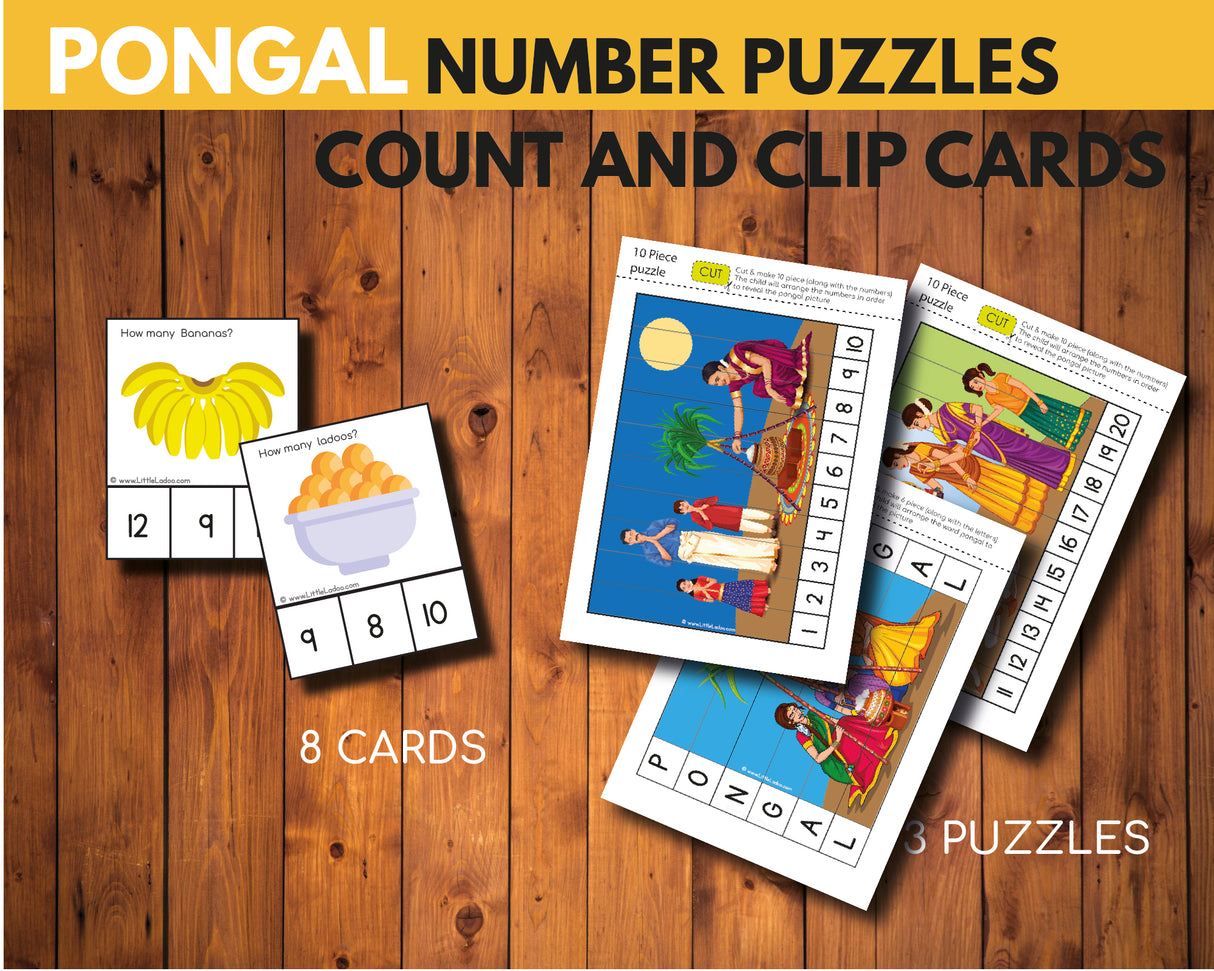 Pongal Activity Pack {50 Pages}