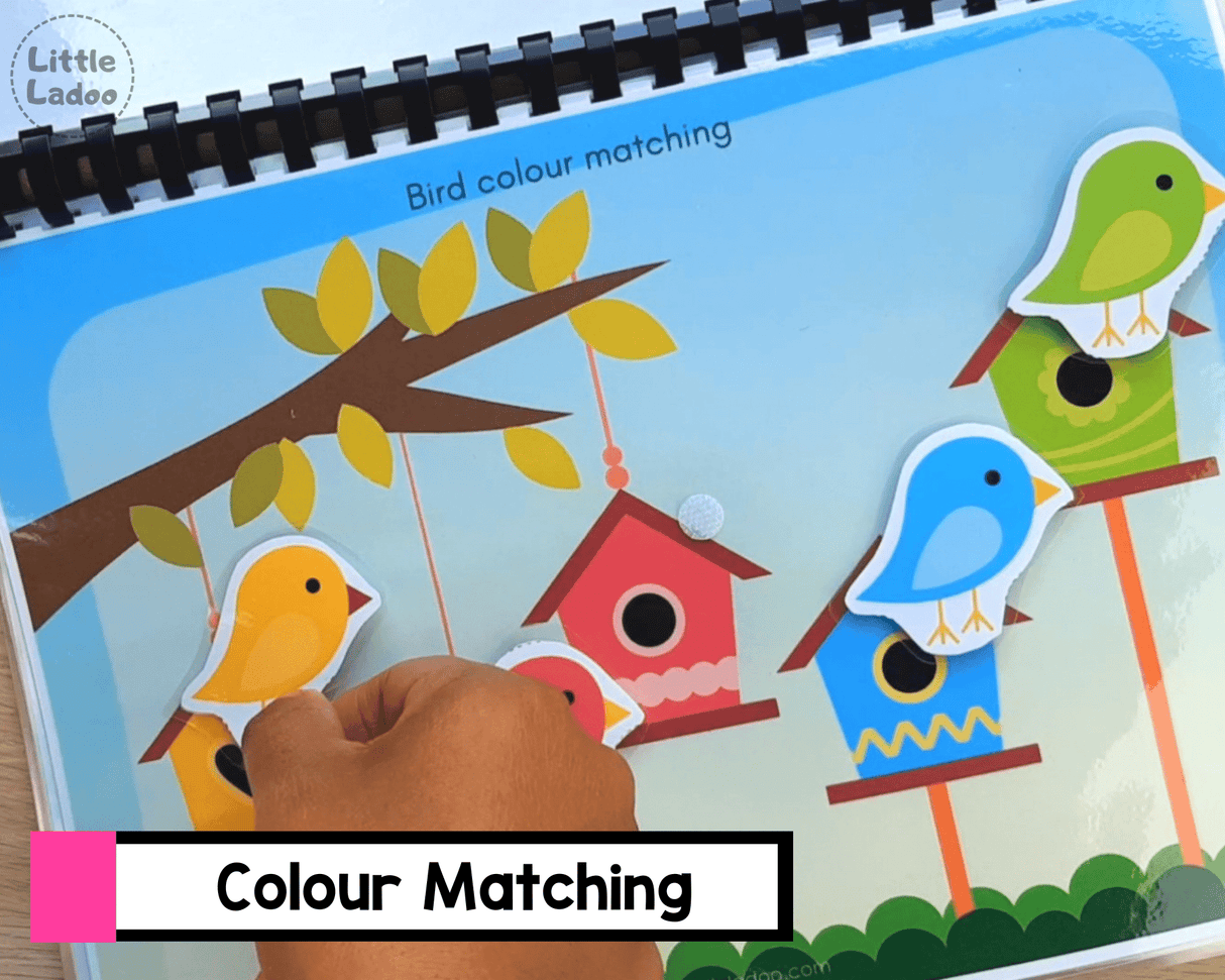 Spring busy book {11 activities}