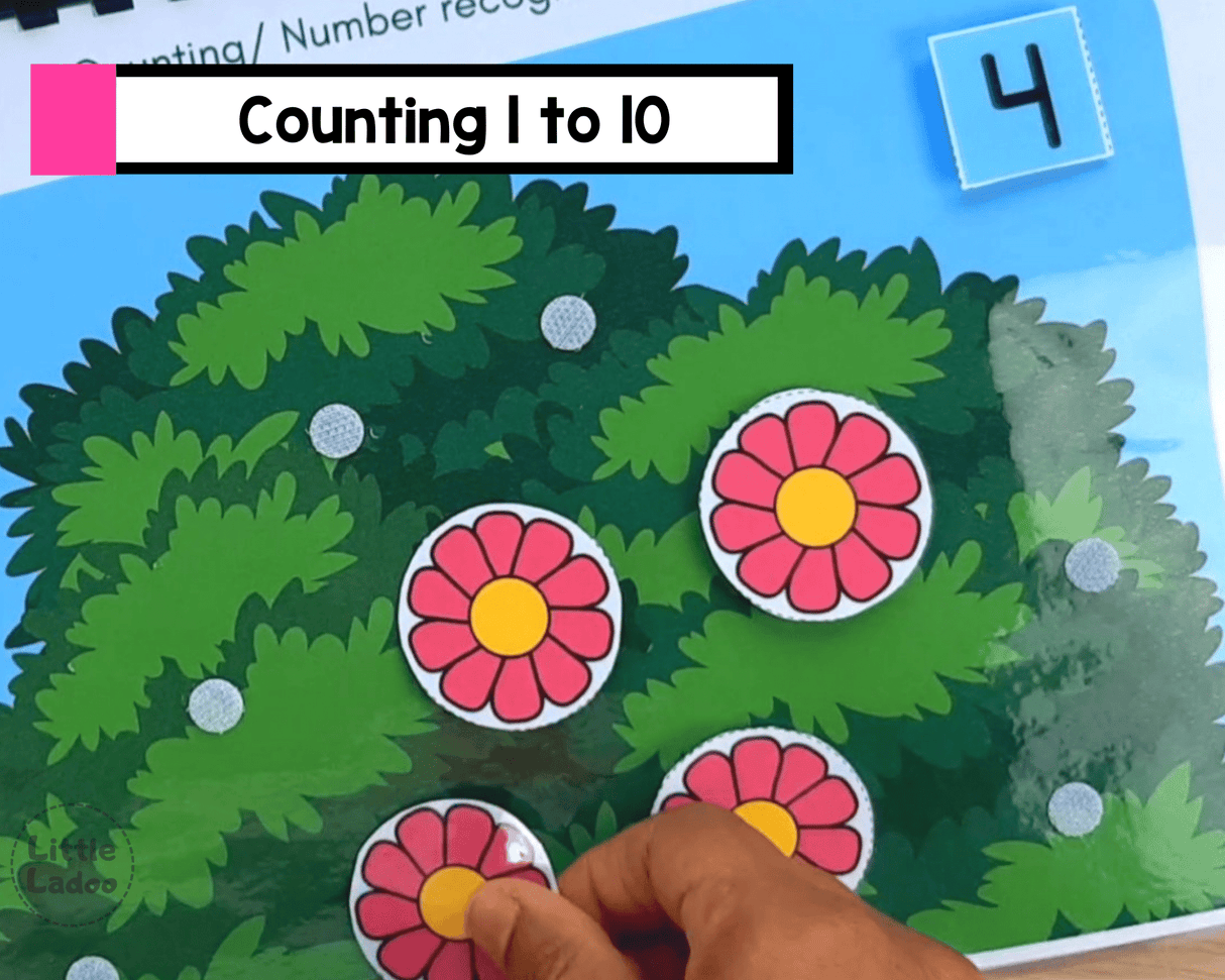 Spring busy book {11 activities}