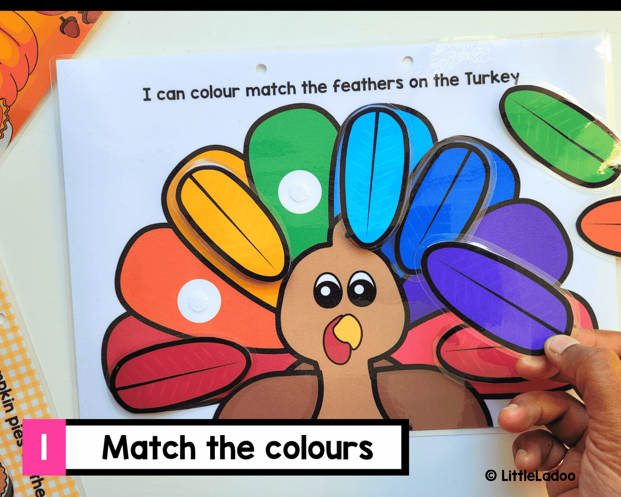 Thanksgiving Busy Book {11 Activities}