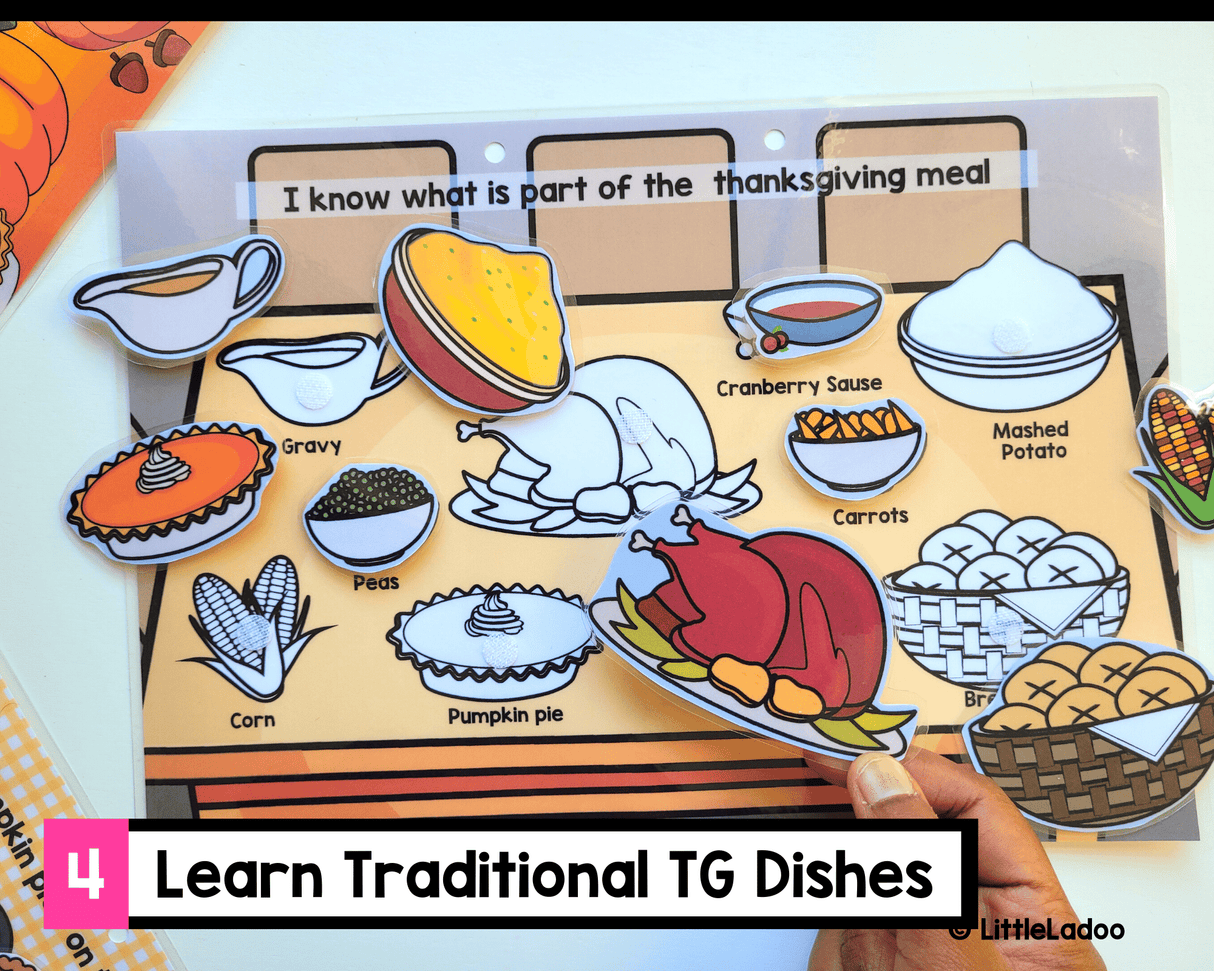 Thanksgiving Busy Book {11 Activities}