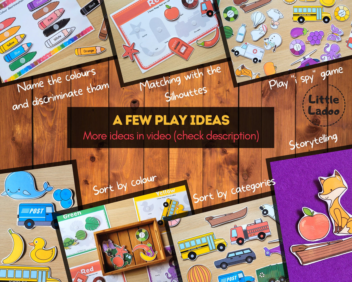 Colours Busy Book {11 activities}