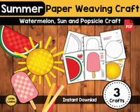 Summer Paper Weaving Craft