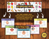 5 Senses Sorting Activity Printable