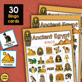 Ancient Egypt Bingo Game Printable