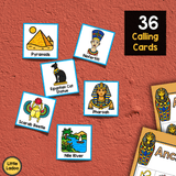 Ancient Egypt Bingo Game Printable