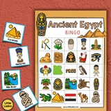 Ancient Egypt Bingo Game Printable