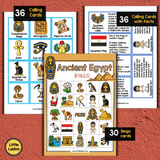 Ancient Egypt Bingo Game Printable