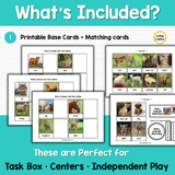Baby Animal Matching Game Printable