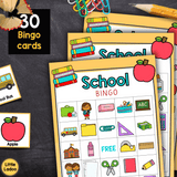 Back to School Bingo Printable