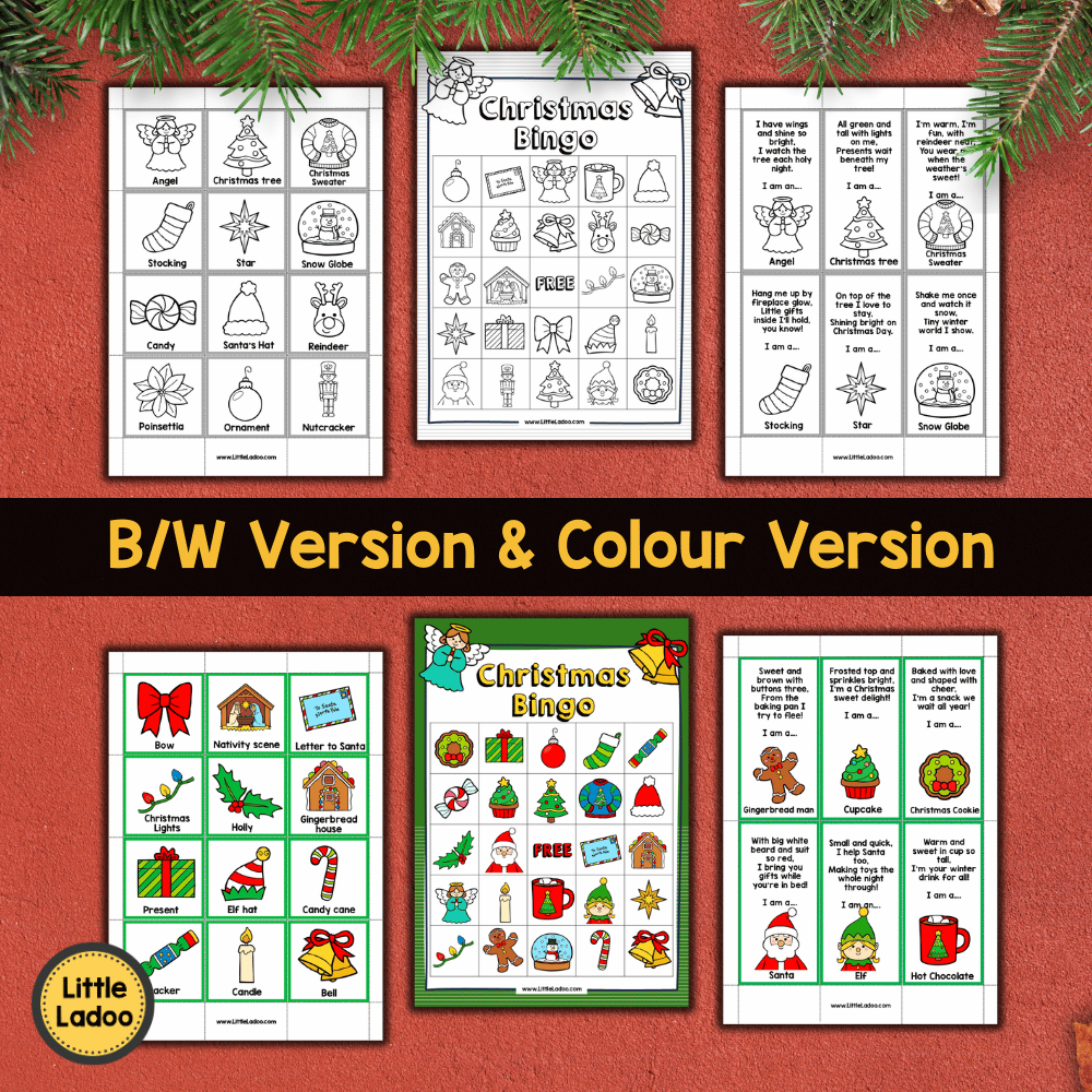 Christmas Bingo Printable
