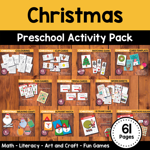 Christmas Activity Pack {61 pages}