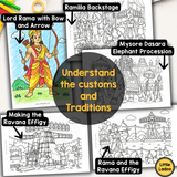 Dussehra Coloring Pages for Kids – Festival Printables