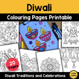 Diwali Colouring Pages Printable