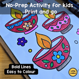 Diwali Colouring Pages Printable