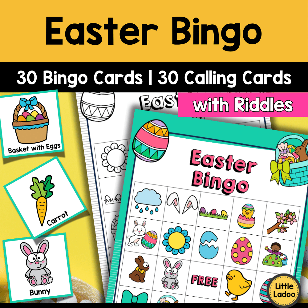 Easter Bingo Game Printable
