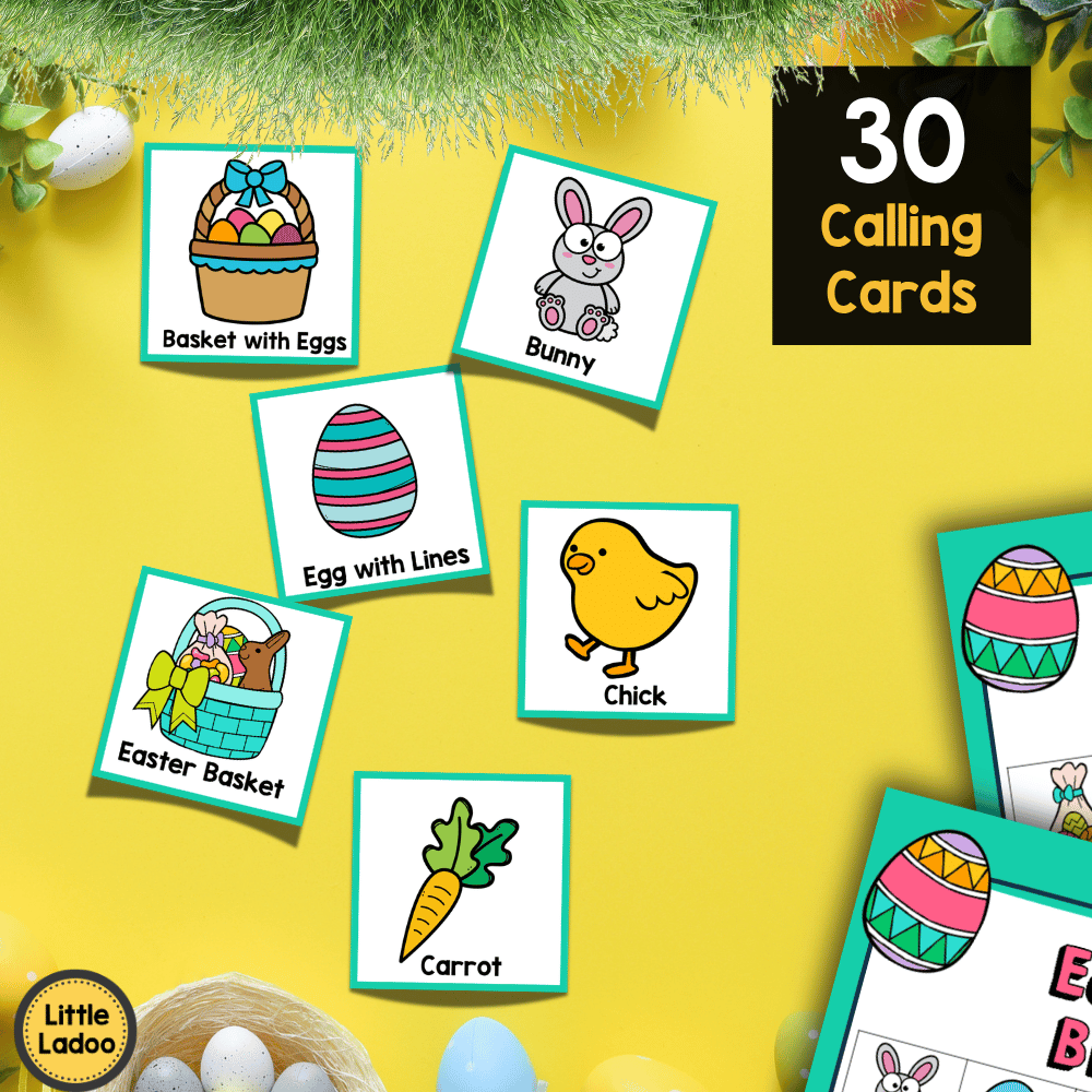 Easter Bingo Game Printable