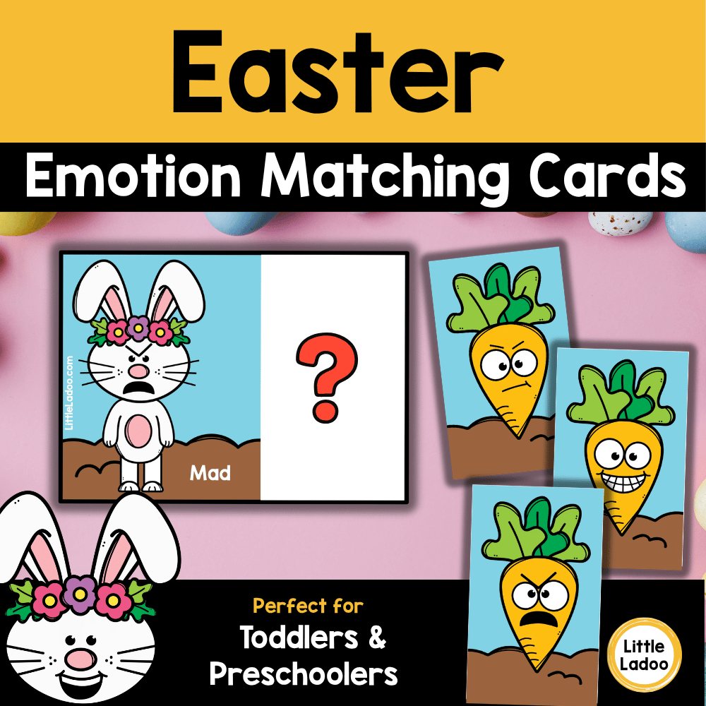 Easter Emotions Matching Cards