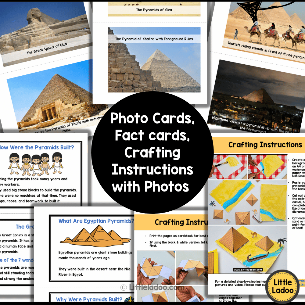 Pyraid Craft Egyptian Pyramid Craft – LittleLadoo