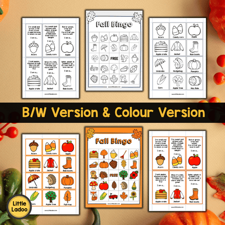 Fall Bingo Printable