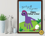 Father's Day Handprint Art Printable {8 Designs}