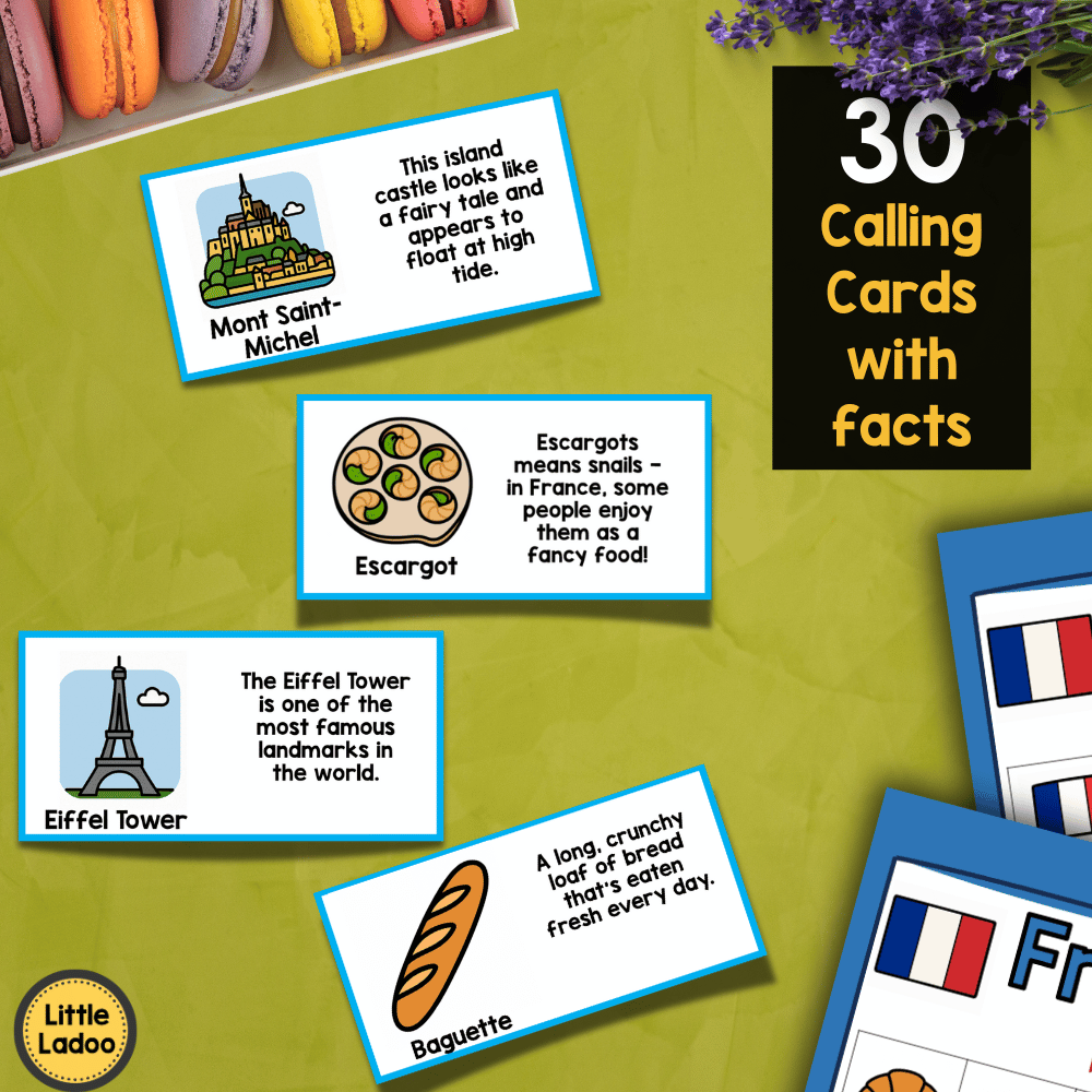 France Bingo Printable